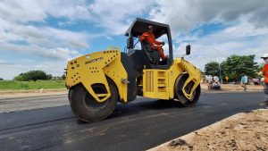 Obras en la intersección de RPN 327 y RPN 302 – Estación Araoz