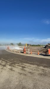 Avanza la repavimentación de la RPN 323