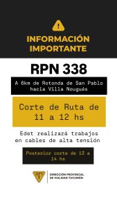 Corte de RPN 338