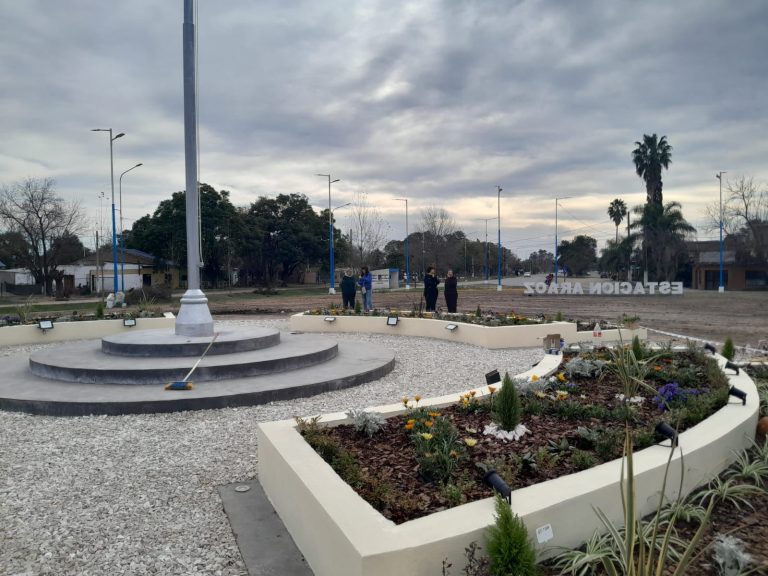 Finalizaron trabajos en Estación Araoz